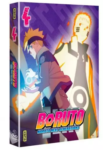 vidéo manga - Boruto - Naruto Next Generations - Coffret DVD Vol.4