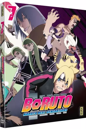 vidéo manga - Boruto - Naruto Next Generations - Coffret DVD Vol.7