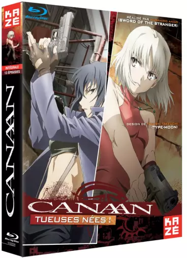 vidéo manga - Canaan, tueuses nées Intégrale Blu-Ray