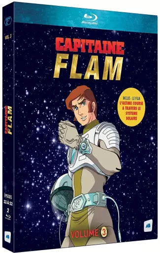 vidéo manga - Capitaine Flam - Edition remasterisée Blu-ray Vol.3