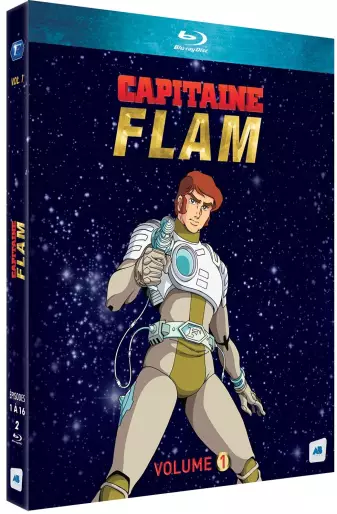 vidéo manga - Capitaine Flam - Edition remasterisée Blu-ray Vol.1