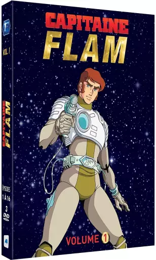 vidéo manga - Capitaine Flam - Edition remasterisée DVD Vol.1