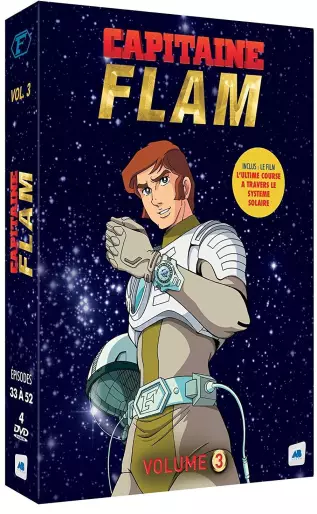 vidéo manga - Capitaine Flam - Edition remasterisée DVD Vol.3