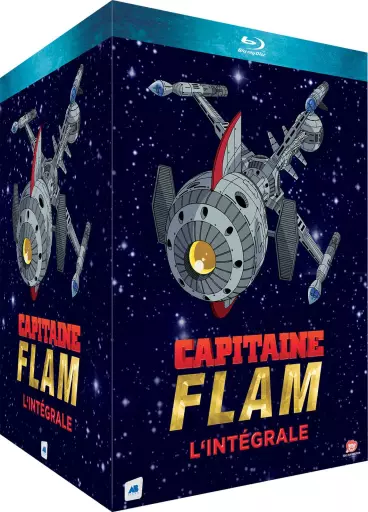 vidéo manga - Capitaine Flam - Edition remasterisée Intégrale Blu-Ray