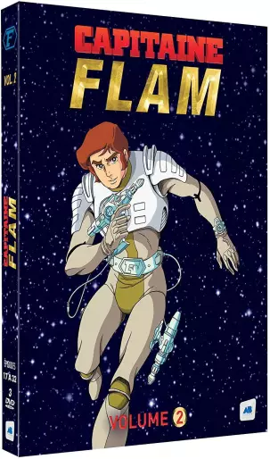 vidéo manga - Capitaine Flam - Edition remasterisée DVD Vol.2