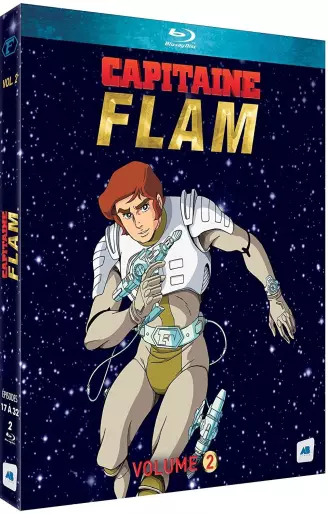 vidéo manga - Capitaine Flam - Edition remasterisée Blu-ray Vol.2