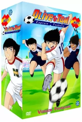 vidéo manga - Olive et Tom - Captain Tsubasa - VF - Coffret Vol.5