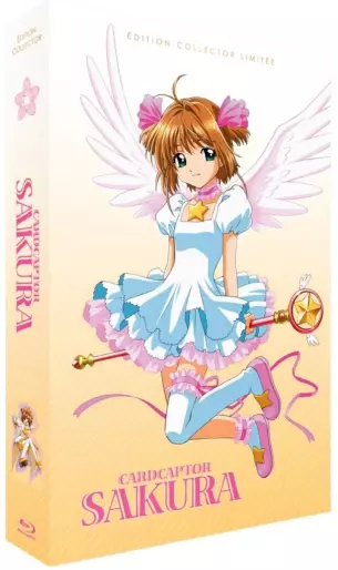 vidéo manga - Card Captor Sakura (Sakura, chasseuse de cartes) - Intégrale - Edition collector limitée - Coffret A4 Blu-ray