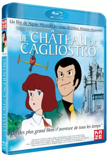 vidéo manga - Edgar de La Cambriole - Film 2 - Le Château de Cagliostro Blu-Ray (Kaze)