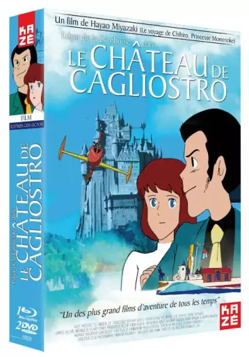vidéo manga - Edgar de La Cambriole - Film 2 - Le Château de Cagliostro - Collector - Blu-ray (Kaze)