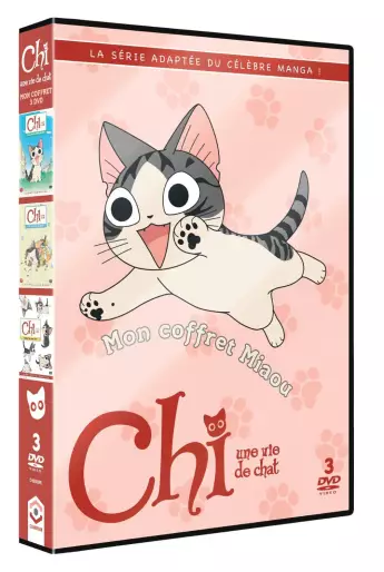 vidéo manga - Chi - Une vie de chat - Coffret 3 Dvds