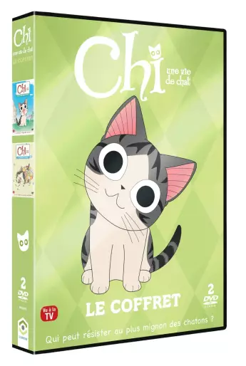 vidéo manga - Chi - Une vie de chat Coffret 2 dvds Vol.1