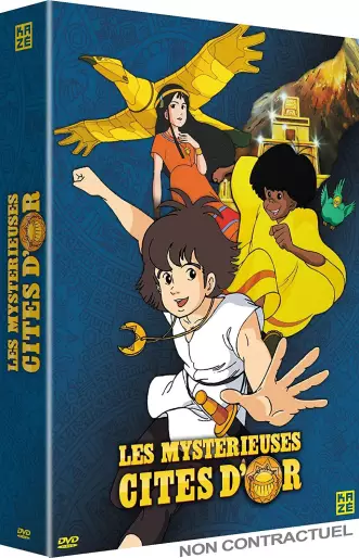 vidéo manga - Mystérieuses Cités d'or les) - Intégrale Kaze - DVD Slim