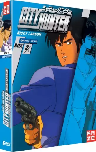 vidéo manga - Nicky Larson/City Hunter - Coffret Vol.2