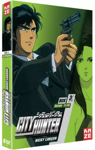 vidéo manga - Nicky Larson/City Hunter - Coffret Vol.3