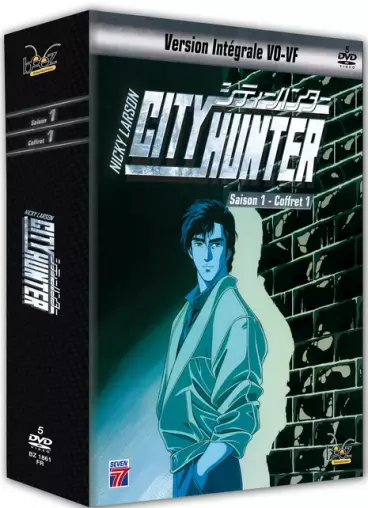 vidéo manga - Nicky Larson/City Hunter VOVF Uncut Saison 1 Coffret Vol.1