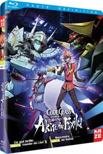 vidéo manga - Code Geass - Akito the Exiled - OAV 3 et 4 - Blu-Ray