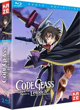 Anime - Code Geass - Lelouch of the Rebellion - Intégrale Saison 1 - Blu-Ray