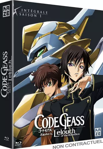 vidéo manga - Code Geass - Lelouch of the Rebellion - Intégrale Saison 1 - Blu-Ray (2022)
