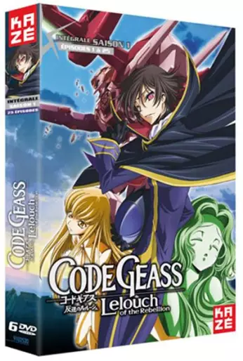 vidéo manga - Code Geass - Lelouch of the Rebellion - Intégrale Saison 1 Slim