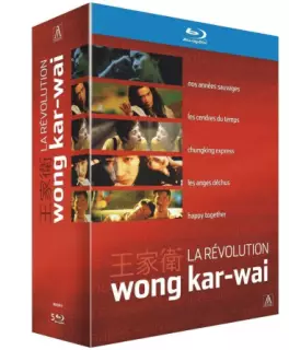 Coffret La Révolution Wong Kar-wai - Nos années sauvages + Les cendres du temps + Chungking Express + Les anges déchus + Happy Together - Blu-ray