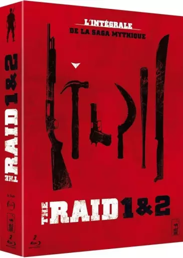 vidéo manga - The Raid 1 & 2 - Coffret Blu-ray
