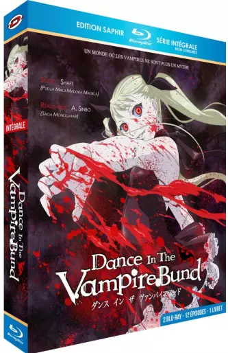 vidéo manga - Dance in The Vampire Bund- Intégrale - Blu-Ray - Saphir