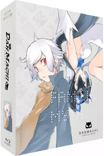 vidéo manga - DanMachi - Intégrale - Coffret Combo DVD + Blu-ray - Edition collector limitée