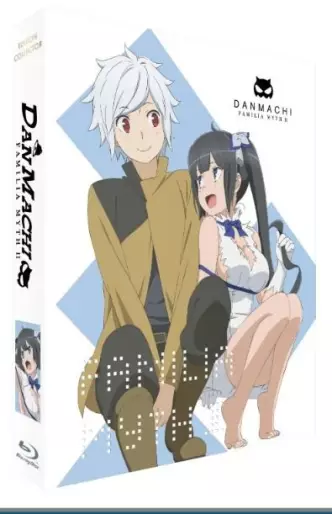 vidéo manga - DanMachi: Familia Myth - Saison 2 - Edition Collector - Coffret Blu-ray