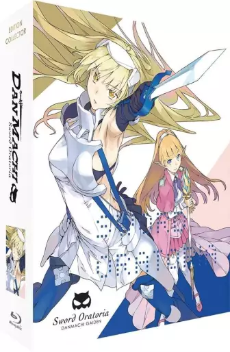 vidéo manga - DanMachi - Sword Oratoria - Intégrale - Coffret Combo DVD + Blu-ray - Edition collector limitée