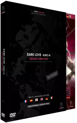 vidéo manga - Dark Love : Kuro Ai - Désirs Obscurs - Intégrale DVD