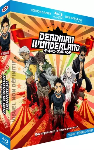 vidéo manga - Deadman Wonderland - Intégrale Blu-ray - Saphir