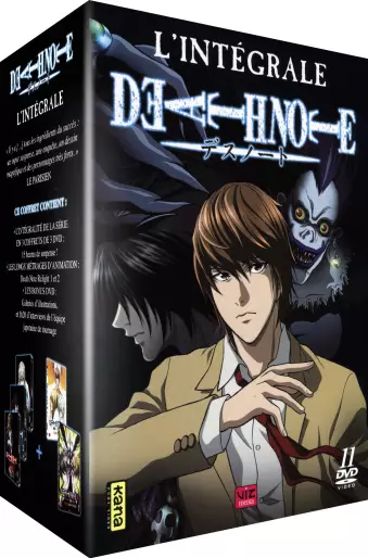 vidéo manga - Death Note - TV Intégrale Slim + 2 Films