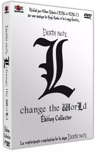 vidéo manga - Death Note - Film 3 - Live - Collector - L Change The World