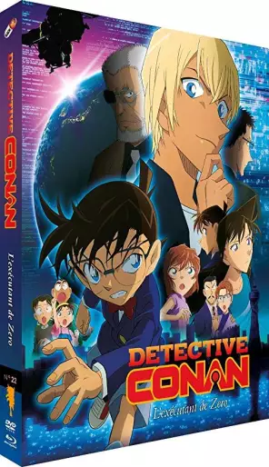 vidéo manga - Détective Conan - Film 22 : L'Exécutant de Zero - Combo Blu-ray + DVD