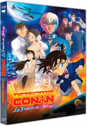 vidéo manga - Détective Conan - Film 25 - La fiancée de Shibuya - Blu-Ray
