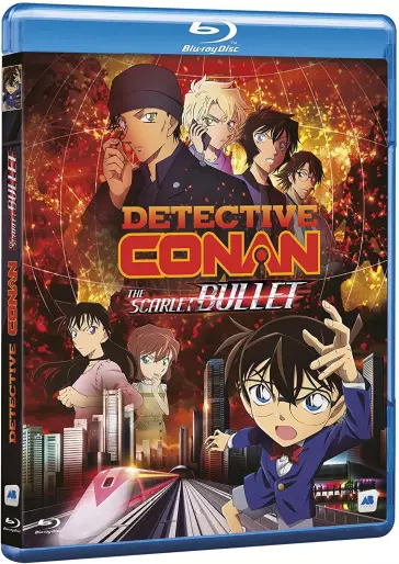 vidéo manga - Détective Conan - Film 24 - The Scarlet Bullet - Blu-Ray
