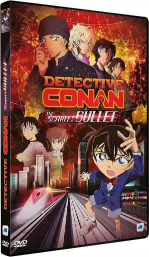 vidéo manga - Détective Conan - Film 24 - The Scarlet Bullet - DVD