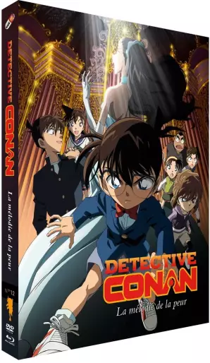 vidéo manga - Détective Conan - Film 12 : La Mélodie de la peur - Combo Blu-ray + DVD