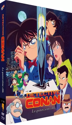 vidéo manga - Détective Conan - Film 02 : La Quatorzième Cible - Combo Blu-ray + DVD
