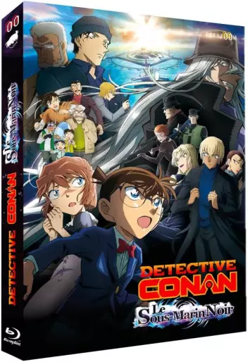 vidéo manga - Détective Conan - Le sous-marin noir - Blu-Ray