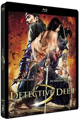 vidéo manga - Detective Dee II - La Légende du Dragon des mers - Blu-ray