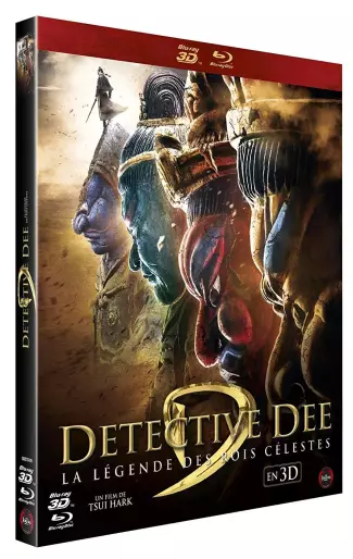 vidéo manga - Détective Dee: La Légende des Rois Célestes - Combo Blu-ray 3D + Blu-ray + Copie digitale