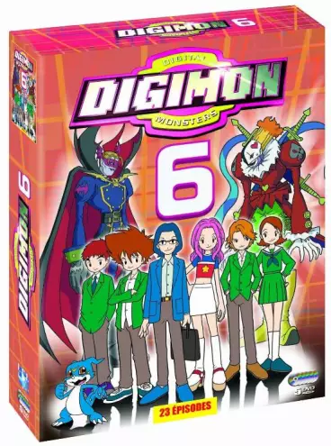 vidéo manga - Digimon - Digital Monsters - Coffret Vol.6
