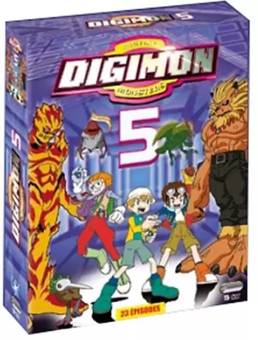 vidéo manga - Digimon - Digital Monsters - Coffret Vol.5