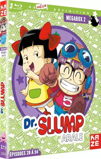 vidéo manga - Docteur Slump - Megabox 2 - Blu-Ray