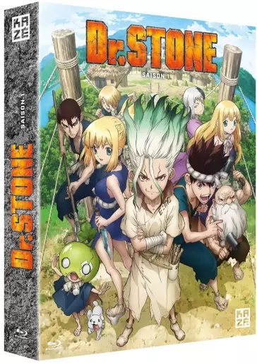 vidéo manga - Dr Stone - Saison 1 - Intégrale Blu-Ray