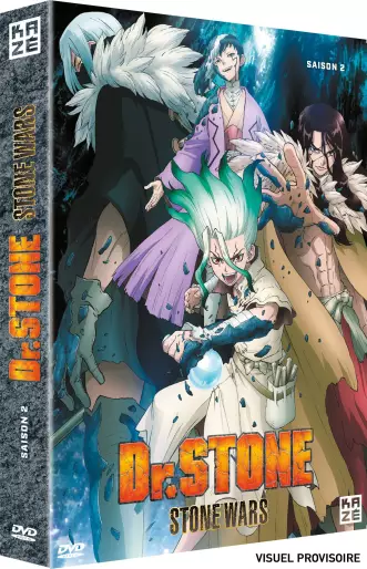 vidéo manga - Dr Stone - Saison 2 - Stone Wars - Intégrale DVD
