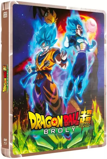 vidéo manga - Dragon Ball Super - Broly - Steelbook