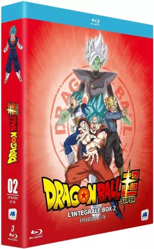 vidéo manga - Dragon Ball Super - Coffret - Blu-Ray Vol.2